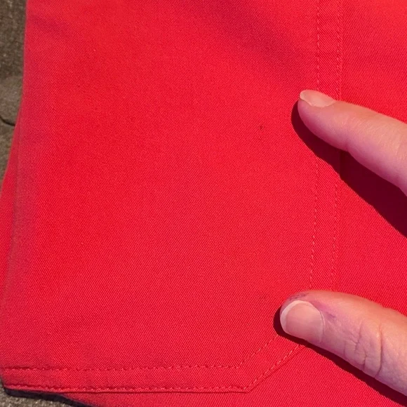 Figs Neon Red Pants - Picture 5 of 5